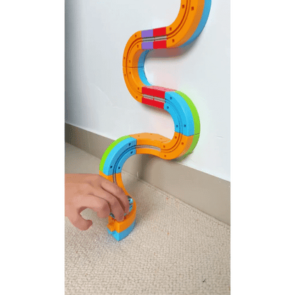 Tobuno™ Magnetic Train Track Set