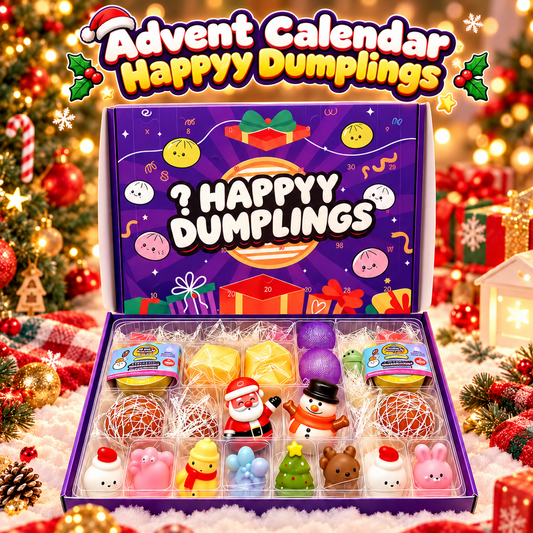 2026 Large Dumpling Squishy Advent Calendar